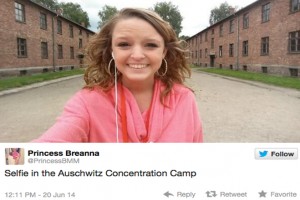 Auschwitz-selfie-twitter-smiling-teen-girl-Breanna-backlash_2014-07-20_19-10-47